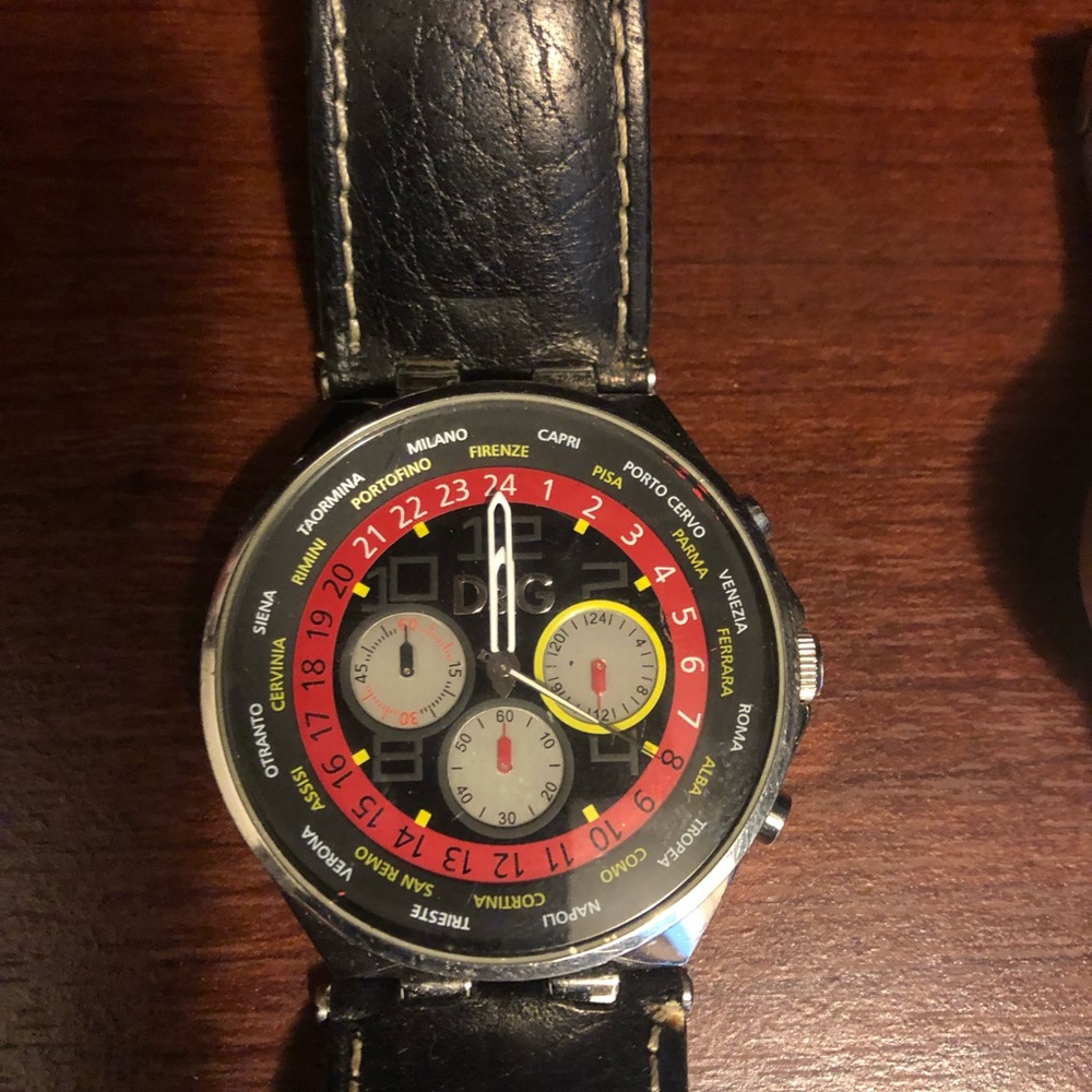 D & G Watch & Gucci Watch